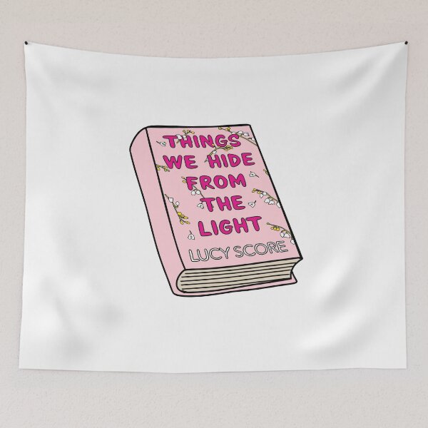 Item preview, Things We hide from the Light Book Sticker designed and sold by baranskini.