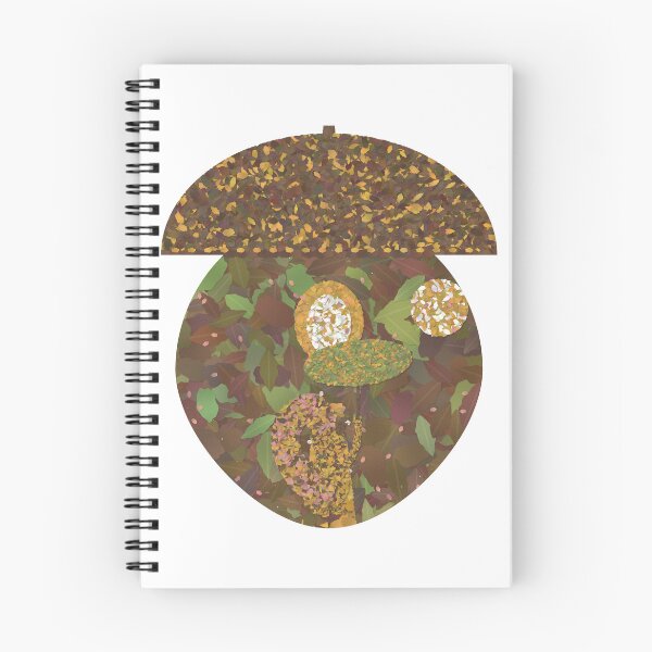 Item preview, Squirrel With Leaf Umbrella at Night designed and sold by Acornvault.