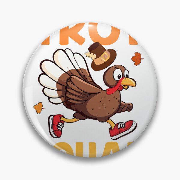 Item preview, Turkey Trot Squad Funny Thanksgiving Run Family Matching Long Sleeve T-Shirt designed and sold by teluguredbubble.
