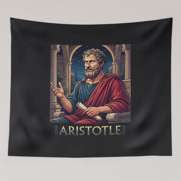 Item preview, Ancient Greek Philosopher Aristotle Classic Portrait Illustration    designed and sold by Owcomm.