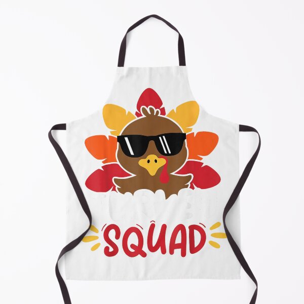 Item preview, Turkey Trot Squad Little Boys Funny Thanksgiving Toddler T-Shirt designed and sold by Fr0y000.