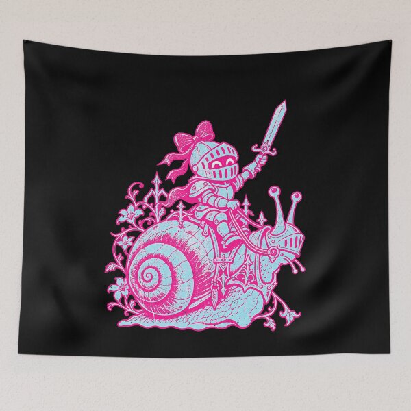 Item preview, Fantasy Knight on a Giant Snail designed and sold by elderberry.