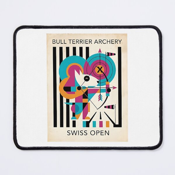 Item preview, Bull Terrier Archery Champion designed and sold by PictoVibe.