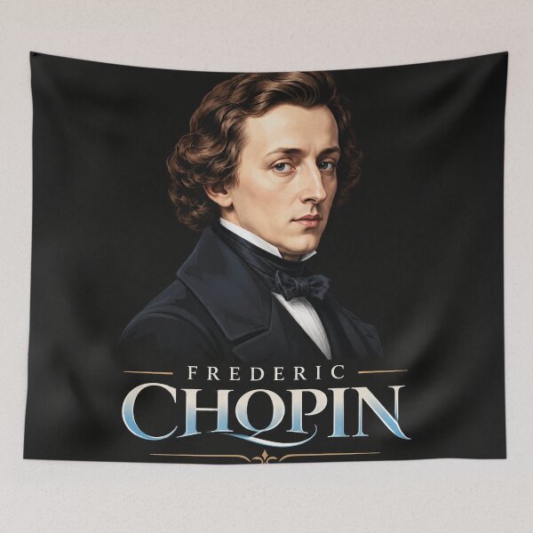 Item preview, Frederic Chopin Classical Music Composer Portrait designed and sold by Owcomm.
