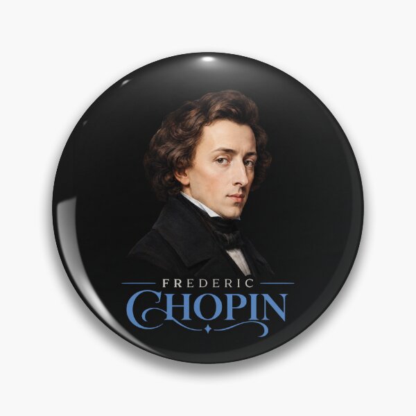 Item preview, Frederic Chopin Classical Music Composer Portrait Artwork designed and sold by Owcomm.