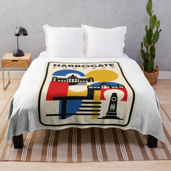 Item preview, Retro Harrogate Bauhaus Geometric Skyline designed and sold by k3rstman1.