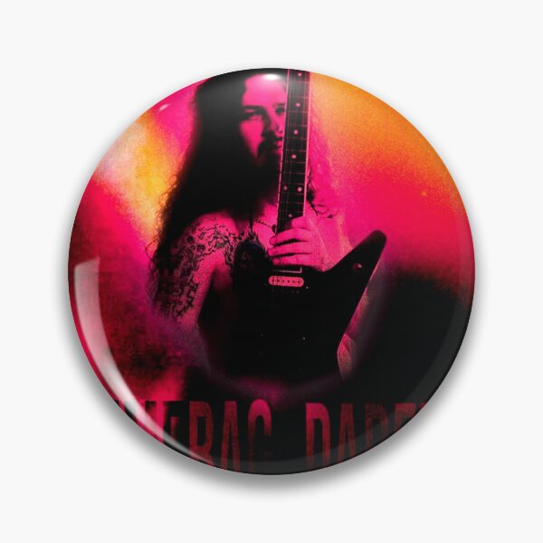 Artikelvorschau, Dimebag Darrell Pantera Heavy Metal Gitarrenlegende Vintage-Tribute entworfen und verkauft von Skozr.