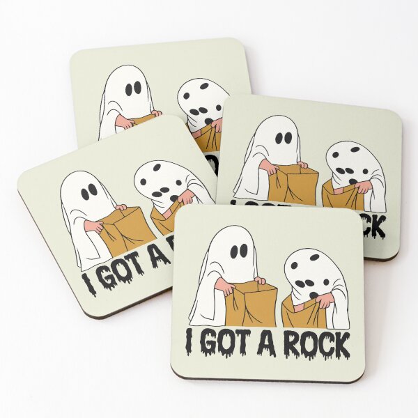 Item preview, I Got A Rock Scary Ghost Halloween designed and sold by Judestudio.