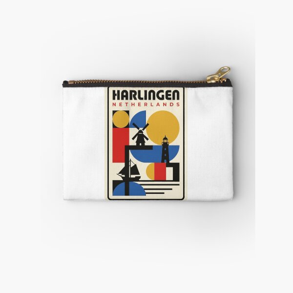 Item preview, Retro Harlingen Bauhaus Geometric Skyline designed and sold by k3rstman1.
