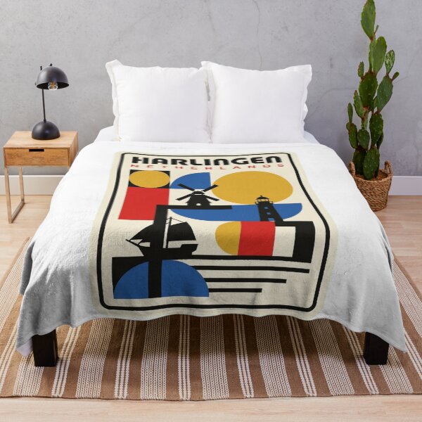 Item preview, Horizonte geométrico retro de Harlingen estilo Bauhaus designed and sold by k3rstman1.