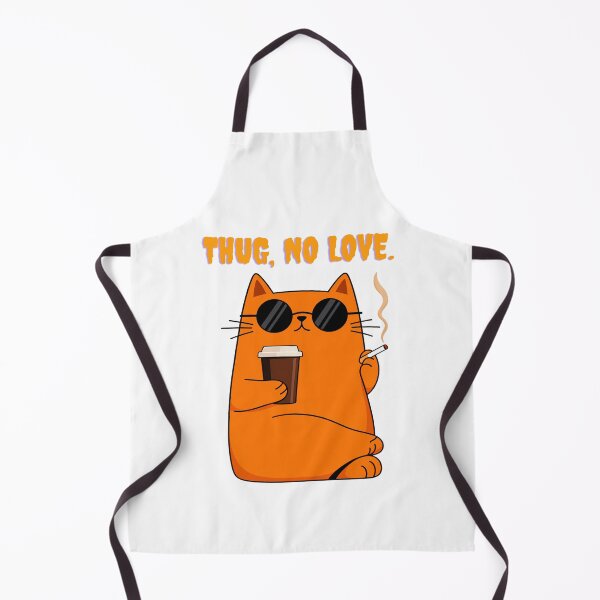 Item preview, Thug, no love. designed and sold by MeowWatStudio.