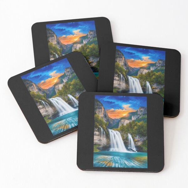 Item preview, Albert-Bierstadt-Staubbach-Falls designed and sold by SalvadorEllison.