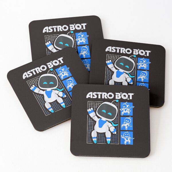 Item preview, Astro Bot Pose Grid Collage Video Game Robot designed and sold by ImeldaSparks.