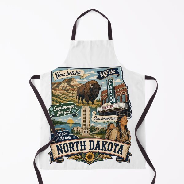 Item preview, North Dakota Deep designed and sold by 5PointsDigital.