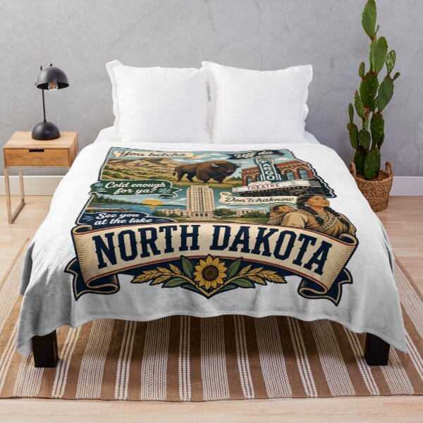 Item preview, North Dakota Deep designed and sold by 5PointsDigital.