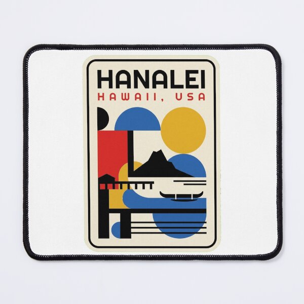 Item preview, Retro Hanalei Bauhaus Geometric Skyline designed and sold by k3rstman1.