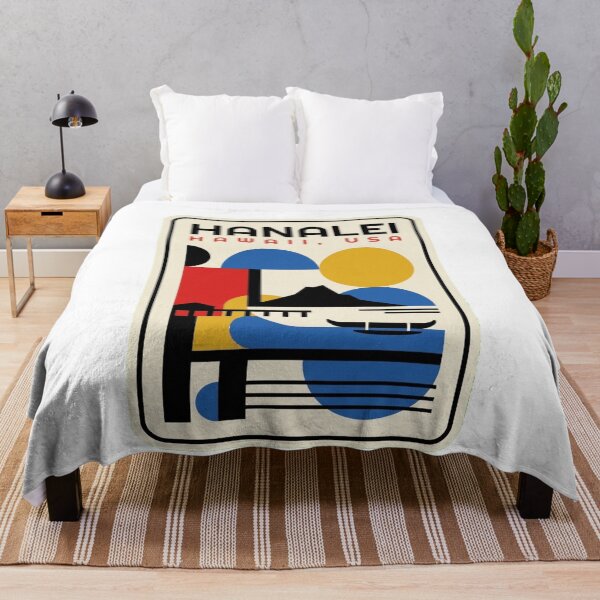 Item preview, Retro Hanalei Bauhaus Geometric Skyline designed and sold by k3rstman1.