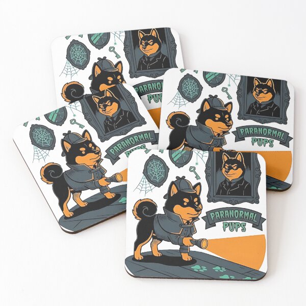 Item preview, Shiba Inu Paranormal Investigator designed and sold by PictoVibe.