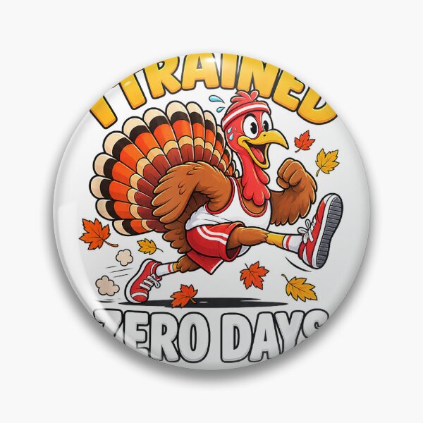 Item preview, Turkey Trot Zero Days Run T-Shirt designed and sold by Design-phuket.