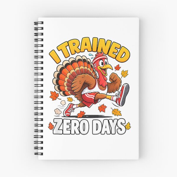 Item preview, Turkey Trot Zero Days Run T-Shirt designed and sold by Design-phuket.