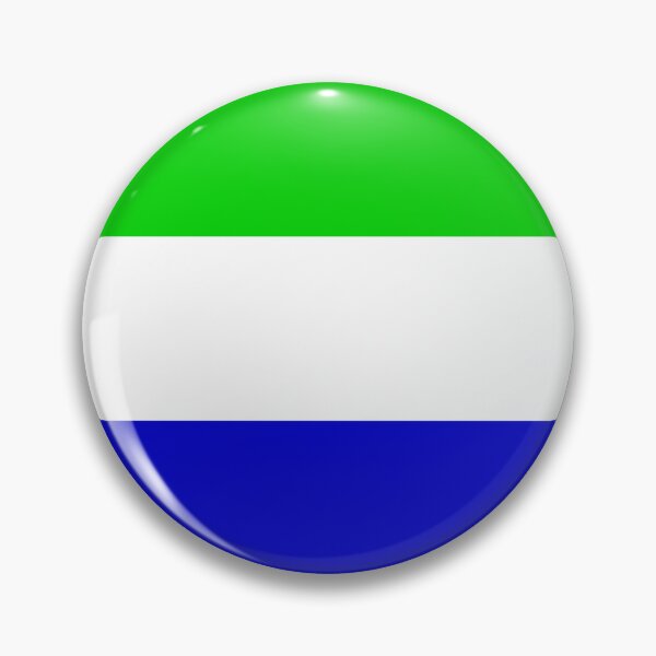 Aperçu de l'œuvre Drapeau circulaire de la Sierra Leone SL créée et vendue par shitpostee.