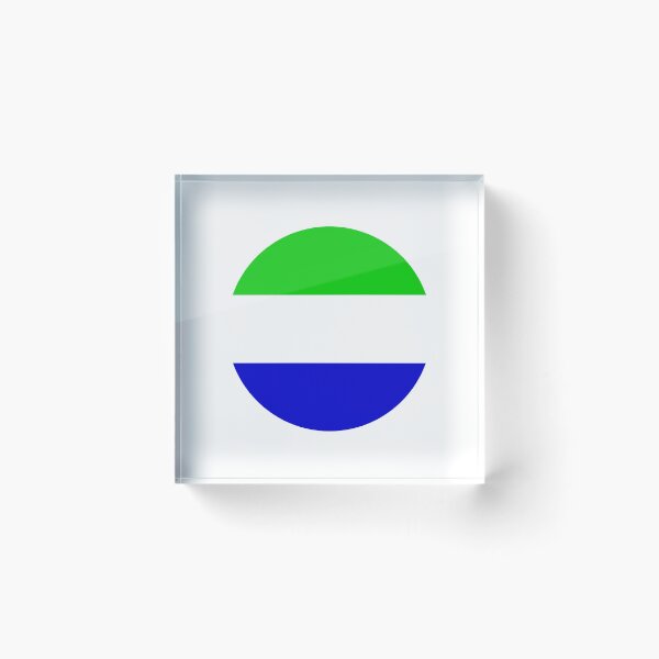 Item preview, Sierra Leone Circle Flag SL designed and sold by shitpostee.