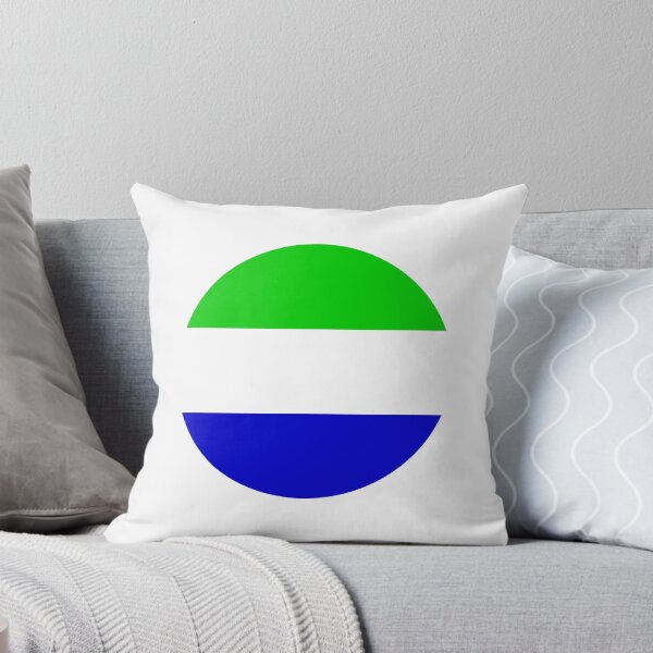 Aperçu de l'œuvre Drapeau circulaire de la Sierra Leone SL créée et vendue par shitpostee.