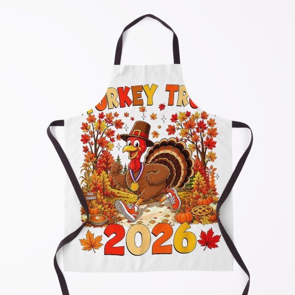 Item preview, Turkey Trot 2026 Running Thanksgiving Pilgrim Turkey Runner T-Shirt designed and sold by SAK7.