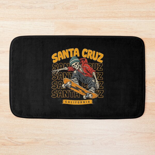 Item preview, Santa Cruz Skeleton Skateboard Retro Streetwear designed and sold by VioletNance.