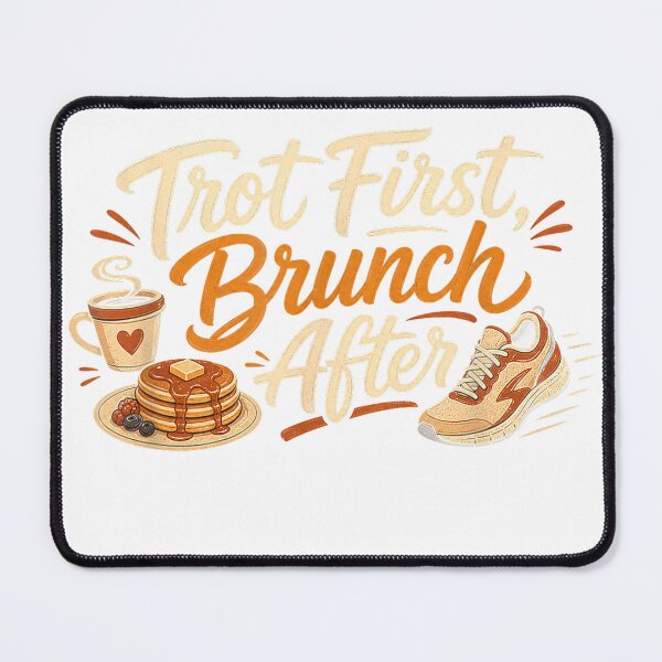 Item preview, Turkey Trot 5K Brunch Pancakes T-Shirt designed and sold by darknessman666.