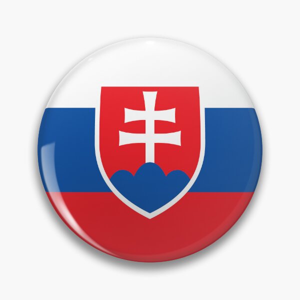 Item preview, Slovakia Circle Flag SK designed and sold by shitpostee.