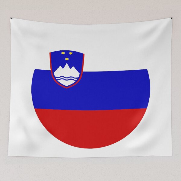 Item preview, Slovenia Circle Flag SI designed and sold by shitpostee.