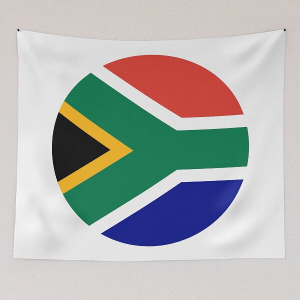 Item preview, South Africa Circle Flag ZA designed and sold by shitpostee.