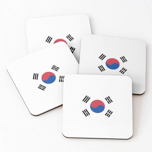Item preview, South Korea Circle Flag KR designed and sold by shitpostee.