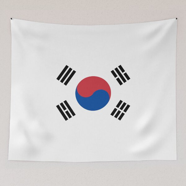 Item preview, South Korea Circle Flag KR designed and sold by shitpostee.