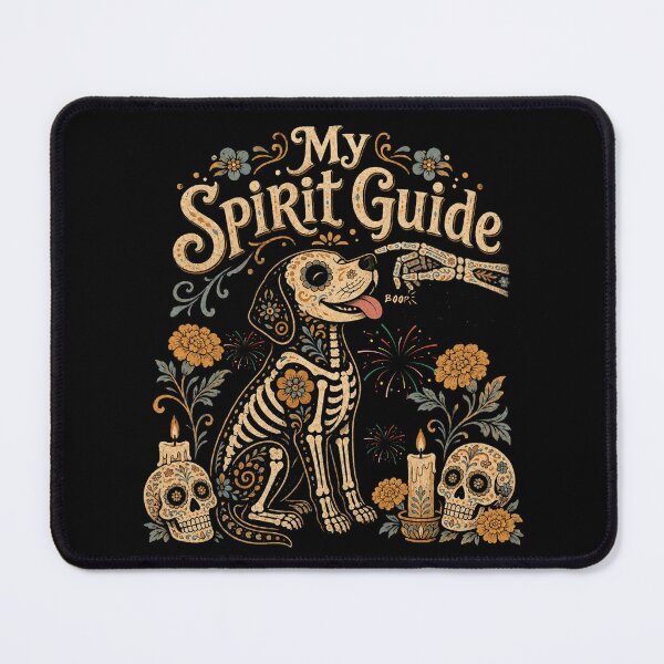 Item preview, My Spirit Guide – Sugar Skull Dog designed and sold by Nacho Average Designs.
