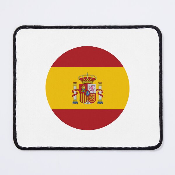 Item preview, Spain Circle Flag ES designed and sold by shitpostee.