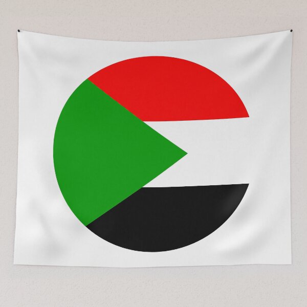 Item preview, Sudan Circle Flag SD designed and sold by shitpostee.