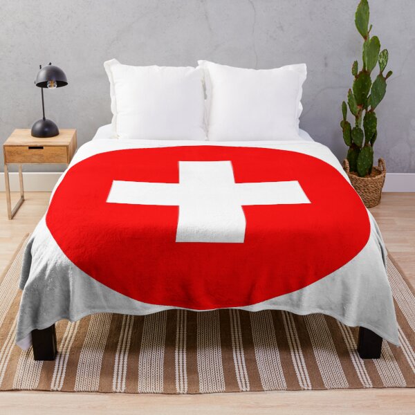 Item preview, Switzerland Circle Flag CH designed and sold by shitpostee.