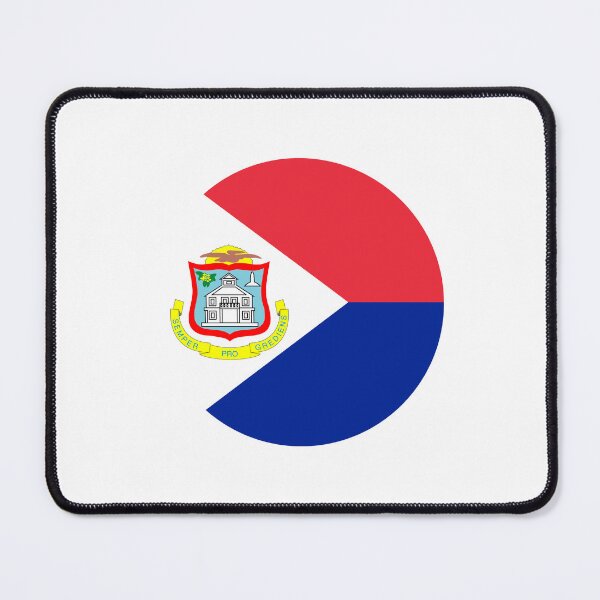 Item preview, Sint Maarten Circle Flag SX designed and sold by shitpostee.