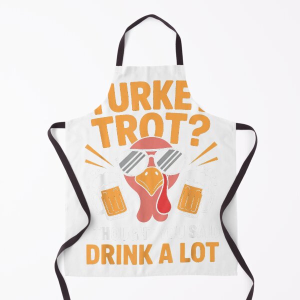 Item preview, Turkey Trot Squad Drinking Matching Thanksgiving Running T-Shirt designed and sold by fine line.