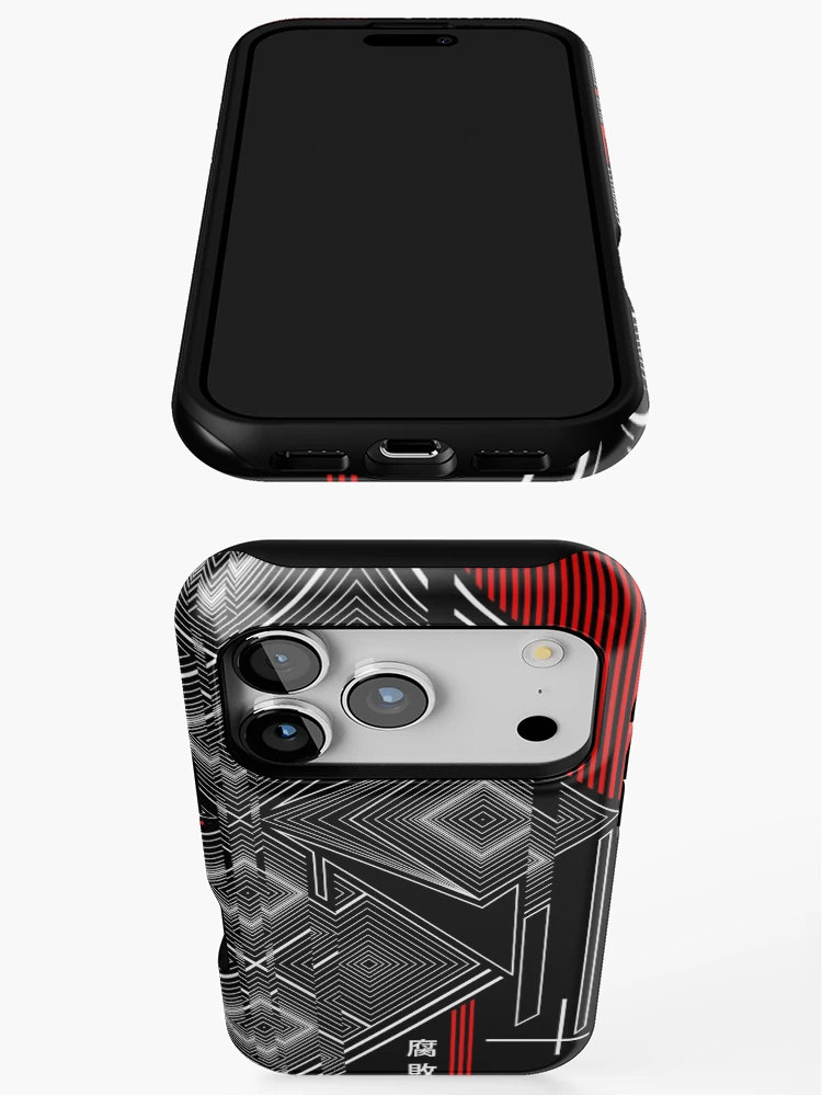 Thumbnail 3 of 4, iPhone Case, Corrupt designed and sold by Sol-R.