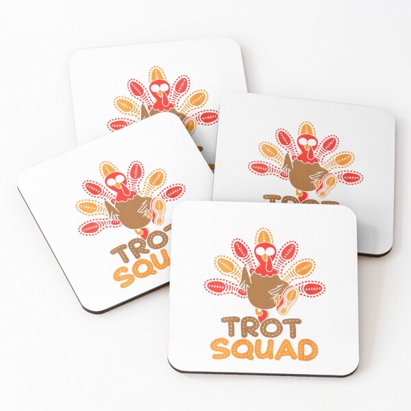 Item preview, Women's Trot Squad Turkey Trot Family Thanksgiving Running Runner V-Neck T-Shirt designed and sold by Fr0y000.