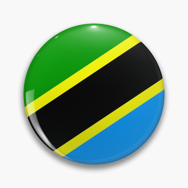 Item preview, Tanzania Circle Flag TZ designed and sold by shitpostee.