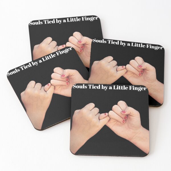 Item preview, Souls Tied by a Little Finger Pinky Swear Art designed and sold by SunMoonPeace.
