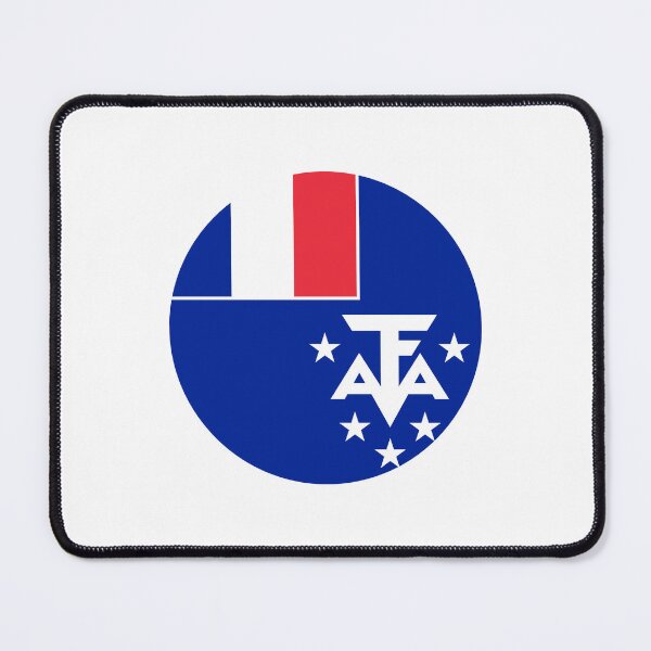 Item preview, French Southern Territories Circle Flag TF designed and sold by shitpostee.
