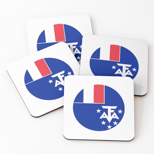 Item preview, French Southern Territories Circle Flag TF designed and sold by shitpostee.