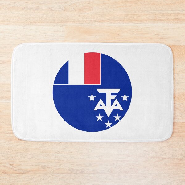 Item preview, French Southern Territories Circle Flag TF designed and sold by shitpostee.