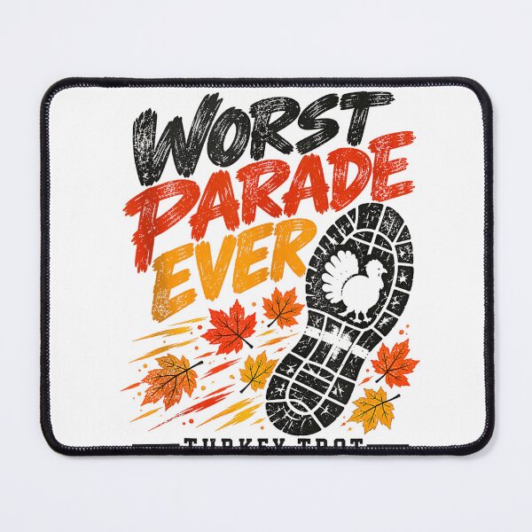 Item preview, Worst Parade Ever Turkey Trot Funny Thanksgiving Running Sleeveless Tank Top designed and sold by Atros.
