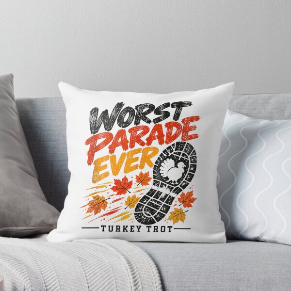 Item preview, Worst Parade Ever Turkey Trot Funny Thanksgiving Running Sleeveless Tank Top designed and sold by Atros.